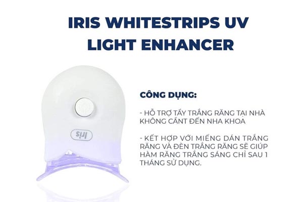 Máy làm trắng răng Iris Whitestrips UV light