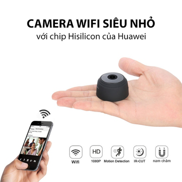 Camera A9 sử dụng chip Hisilicon của Huawei khiến máy luôn mượt mà khi sử dụng 