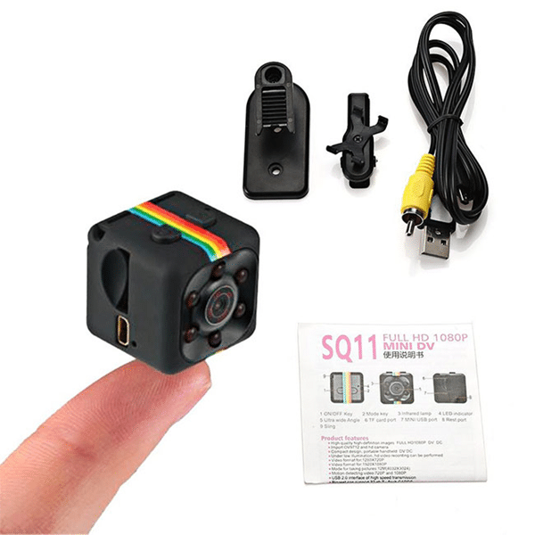 Bộ camera mini siêu nhỏ SQ11