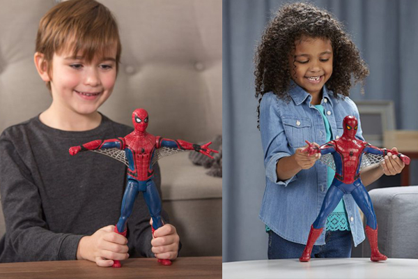 Đồ chơi người nhện phù hợp với cả bé trai và bé gái