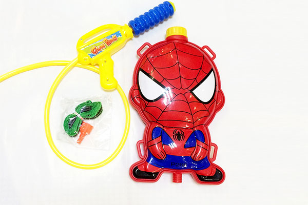 Balo súng nước người nhện đồ chơi giải trí mùa hè cho bé
