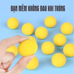 Đạn bóng được làm từ chất liệu xốp an toàn