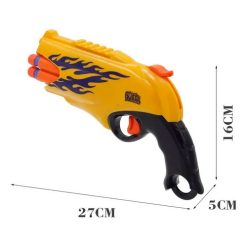 Kích thước súng nhỏ gọn phù hợp với trẻ từ 6 tuổi trở lên