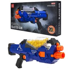 Đồ chơi súng điện bắn đạn xốp mềm Pinball bdx-012 với màu xanh dương bắt mắt