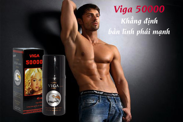 Thuốc xịt Viga 50000 đang là sản phẩm được nhiều quý ông tin dùng