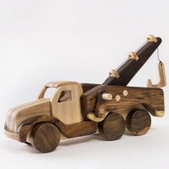 Đồ chơi mô hình xe cần cẩu bằng gỗ