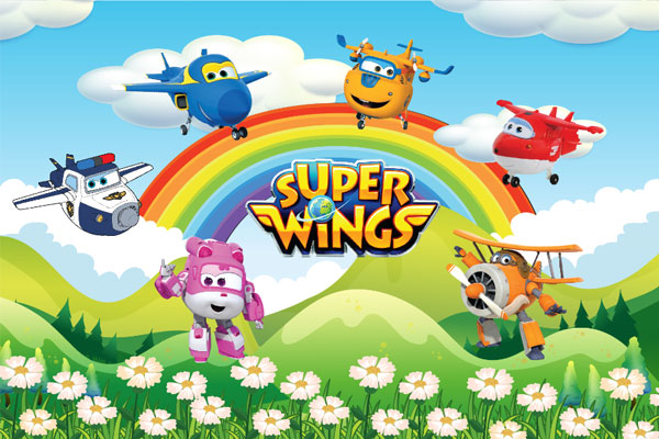 Đồ chơi Robot biến hình máy bay Chase được chuyển thể từ bộ phim hoạt hình "Biệt đội siêu đẳng Super Wings"