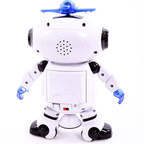 Đồ chơi robot nhảy múa xoay 360 độ