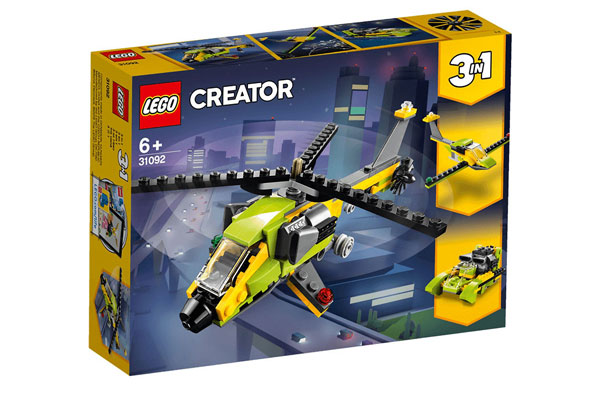 Đồ chơi trực thăng thám hiểm Lego Creator phù hợp cho sự phát triển của trẻ