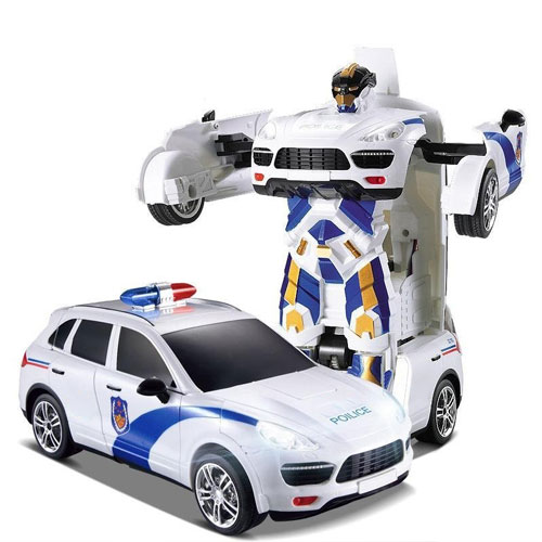 Đồ chơi xe Police biến hình Robot
