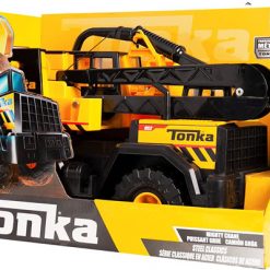 Xe cần cẩu bằng thép Tonka là dòng đồ chơi nổi tiếng tại Mỹ