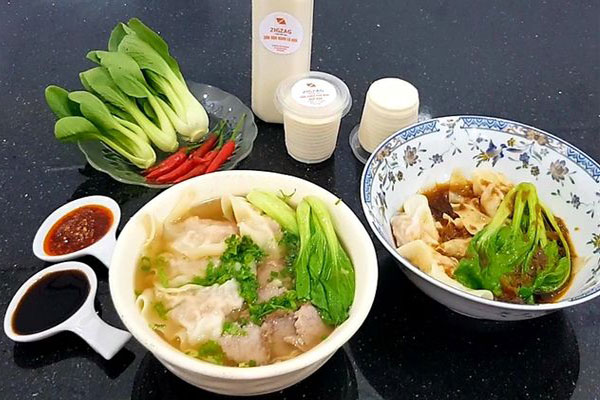 Hoành thánh là món ăn nổi tiếng của tỉnh Quảng Đông