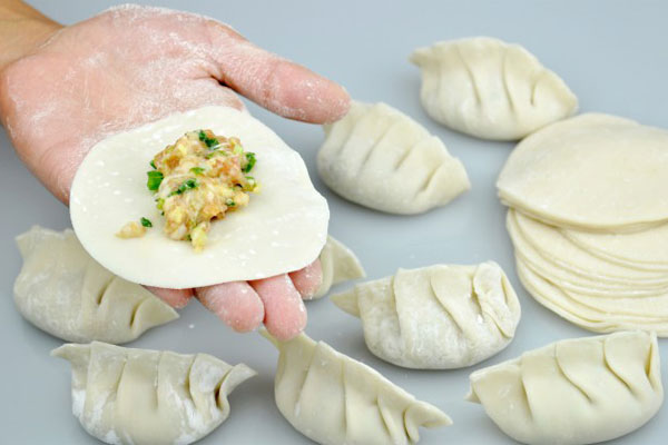 Bánh sủi cảo là món thường thấy trong mỗi dịp lễ tết của người Trung Hoa