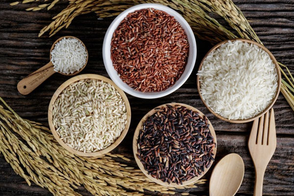 Trên thị trường đang phân phối 4 dạng gạo lứt cơ bản.