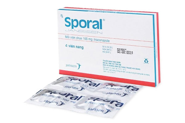 Thuốc trị lang ben Sporal đang được bán chạy nhất trên thị trường