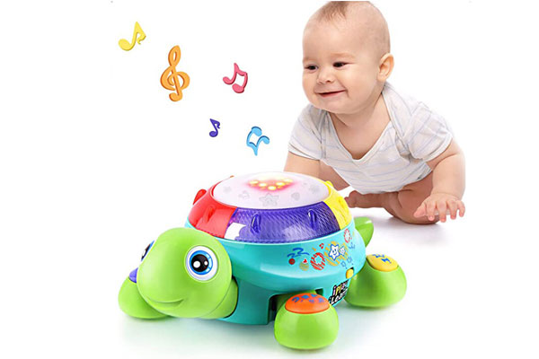 Đồ chơi chú rùa âm nhạc thông minh Tiyol phù hợp cho bé từ 1-3 tuổi