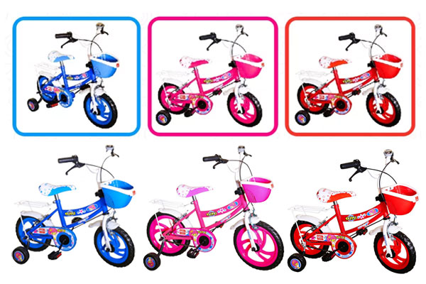 Xe đạp trẻ em 2 bánh SUSU K107 là sản phẩm do Viêt Nam sản xuất