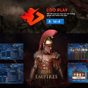 Ego Play - phần mềm cho phép người dùng chơi game đế chế online