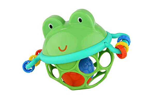 Xúc xắc đồ chơi hình con ếch được làm từ nhựa nguyên sinh an toàn cho bé
