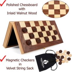 Bàn cờ vua bằng gỗ Pawnson