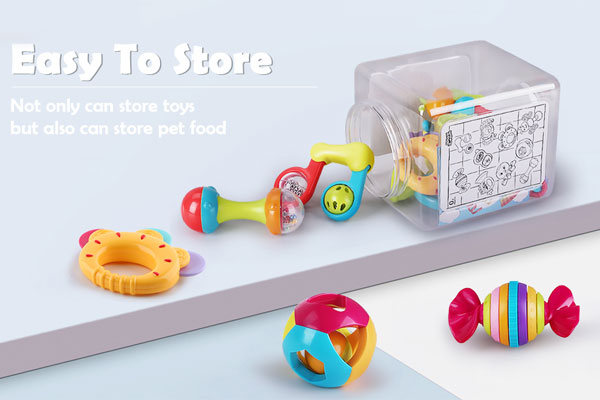 Hộp đựng gọn gàng, giúp bé bảo quản những món đồ chơi sau mỗi lần sử dụng