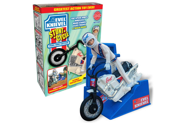 Moto biểu diễn Evel Knievel nổi tiếng tại Hoa Kỳ