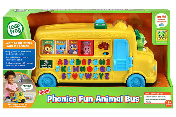 Đồ chơi xe bus con vật phát nhạc LeapFrog nổi tiếng trên thị trường