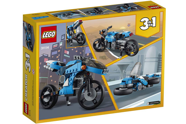 Hộp mô tô đồ chơi Lego Creator 3in1 