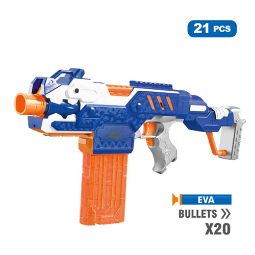 Súng Blast bdn-004 được trang bị thêm 20 viên đạn xốp Súng Blast bdn-004 được trang bị thêm 20 viên đạn xốp
