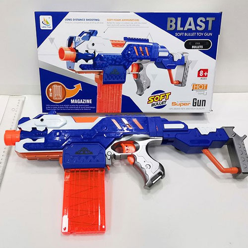 Đồ chơi bắn súng đạn xốp Blast bdx-004 làm từ nhựa ABS