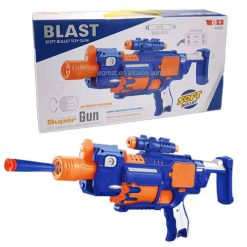 Súng bắn đạn xốp Super Gun bdx-006 làm từ nhựa ABS an toàn cho trẻ nhỏ