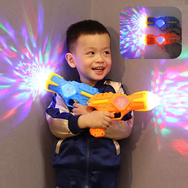 Súng phát nhạc phát sáng được các bé từ 3-6 tuổi ưa thích sử dụng Súng phát nhạc phát sáng được các bé từ 3-6 tuổi ưa thích sử dụng