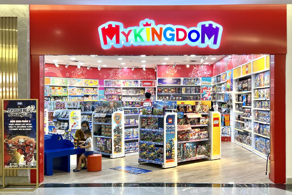 Mykingdom – thương hiệu nổi tiếng với hệ thống cửa hàng đồ chơi chính hãng, an toàn cho bé