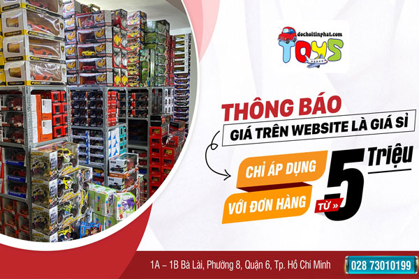 Đồ chơi Tín Phát là một trong những địa chỉ tin cậy và lâu năm tại TP. Hồ Chí Minh