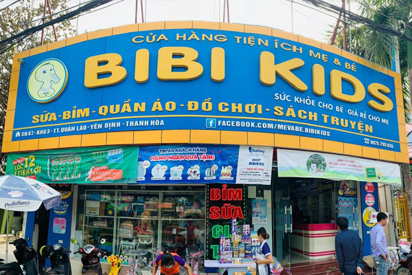 Cửa hàng đồ chơi trẻ em BiBi chuyên các dòng sản phẩm súng đồ chơi chất lượng