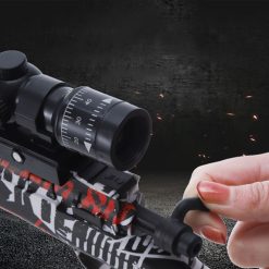 Chế độ bắn Bolt-Action cần khóa nòng lên để nạp viên đạn gel vào buồng
