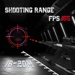 Súng đạt vận tốc khoảng 165 FPS với tầm bắn hiệu quả từ 18–20m