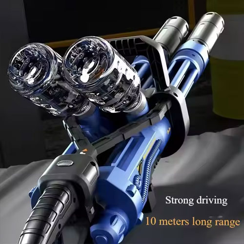 Thiết kế hiện đại với khả năng bắn xa lên đến 10 mét Thiết kế hiện đại với khả năng bắn xa lên đến 10 mét
