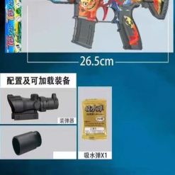 Súng được trang bị thêm ốm ngắm 4x và nòng giảm thanh