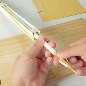 Súng bắn cá làm từ giấy khá an toàn cho bé khi sử dụng