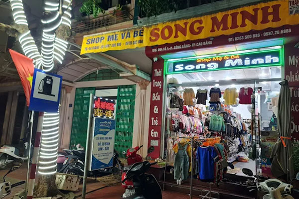 Shop mẹ và bé Song Minh là một trong những địa chỉ mua sắm uy tín tại Cao Bằng Shop mẹ và bé Song Minh là một trong những địa chỉ mua sắm uy tín tại Cao Bằng