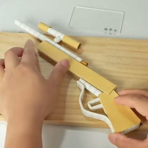 Cách làm súng bắn tỉa bằng giấy đơn giản tại nhà