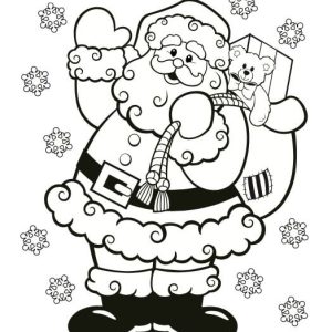 Tranh tô màu Noel Giáng Sinh tuyệt đẹp