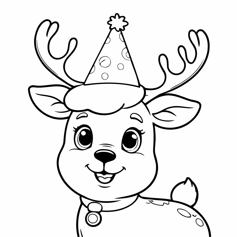 Tranh tô màu Noel Giáng Sinh tuyệt đẹp