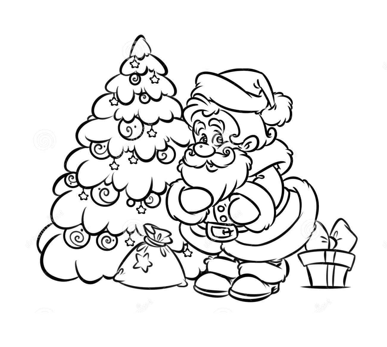 Tranh tô màu Noel Giáng Sinh tuyệt đẹp