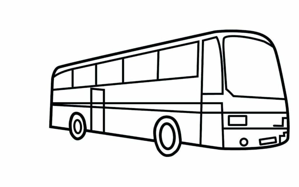 Tranh tô màu phương tiện giao thông cực đẹp, siêu nét