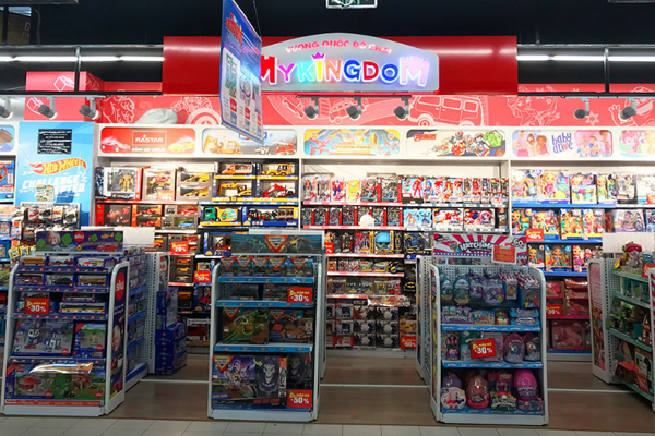 Mykingdom là chuỗi cửa hàng đồ chơi cho bé nổi tiếng khắp toàn quốc Mykingdom là chuỗi cửa hàng đồ chơi cho bé nổi tiếng khắp toàn quốc