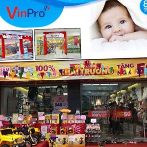 Vinpro là một trong những hệ thống cửa hàng đồ chơi uy tín hàng đầu tại Thanh Xuân