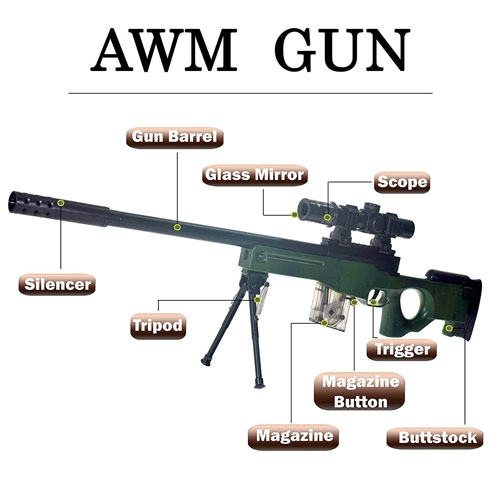 Súng đạn thạch AWM Classic dt-202 (hình 3)