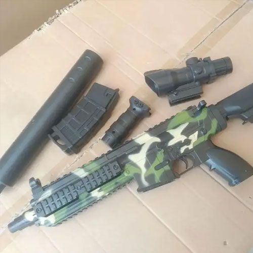 Kích thước của súng đạn thạch M416 Camo